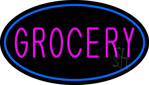 Grocery LED Neon Sign