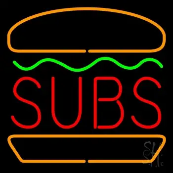 Subs In Between Logo LED Neon Sign