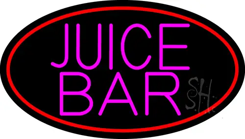 Pink Juice Bar LED Neon Sign