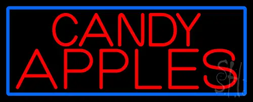 Red Candy Apples LED Neon Sign