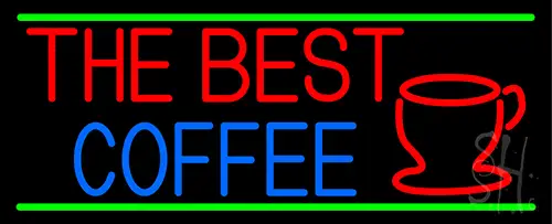 The Best Coffee LED Neon Sign