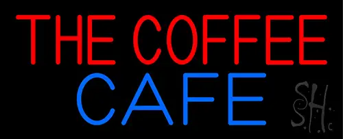 The Coffee Cafe LED Neon Sign