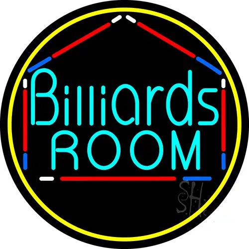 Billiards Room 3 LED Neon Sign
