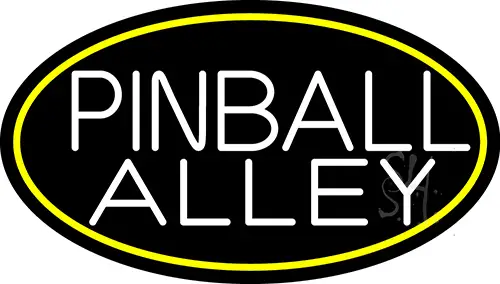 Pinball Alley 3 LED Neon Sign