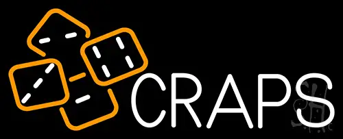 Craps With Hand Logo 1 LED Neon Sign