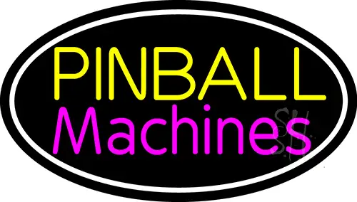 Double Strock Pinball Machines 1 LED Neon Sign