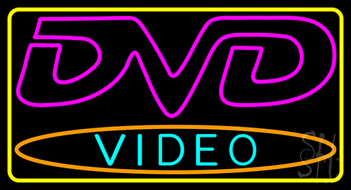 Dvd Video 1 LED Neon Sign