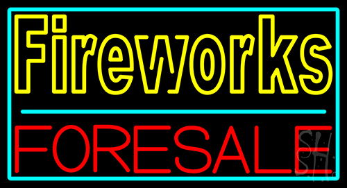 Fireworks For Sale 2 LED Neon Sign