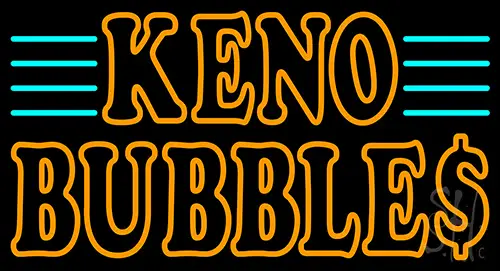 Keno Bubbles1 LED Neon Sign