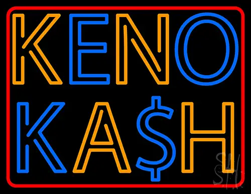 Keno Kash 1 LED Neon Sign
