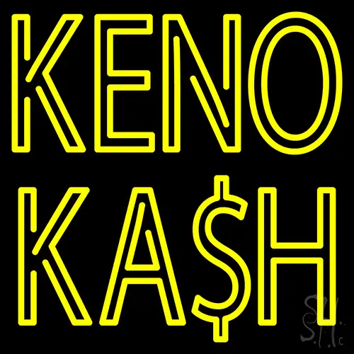 Keno Kash LED Neon Sign