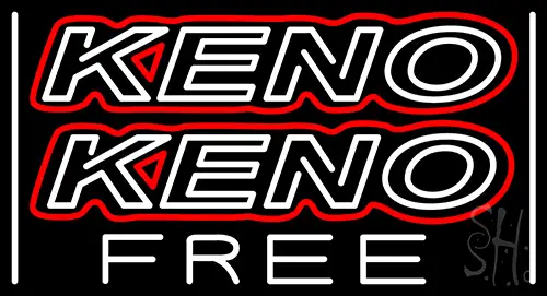 Keno Keno 2 LED Neon Sign
