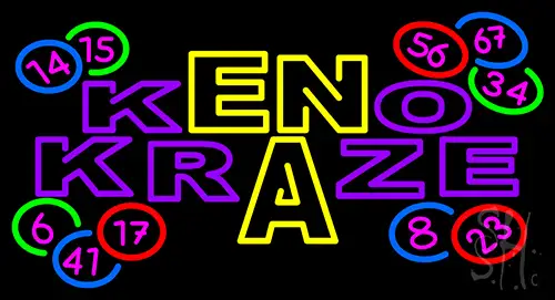Keno Kraze 1 LED Neon Sign