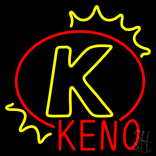 K Keno LED Neon Sign