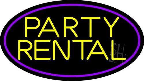 Party Rental 2 LED Neon Sign