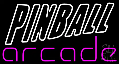 Pinball Arcade 1 LED Neon Sign