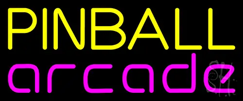 Pinball Arcade 2 LED Neon Sign