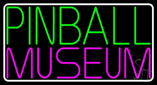 Pinball Museum 2 LED Neon Sign