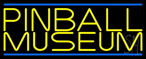 Pinball Museum 3 LED Neon Sign