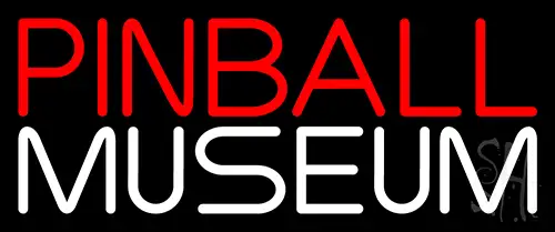 Pinball Museum 4 LED Neon Sign
