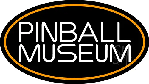 Pinball Museum 5 LED Neon Sign