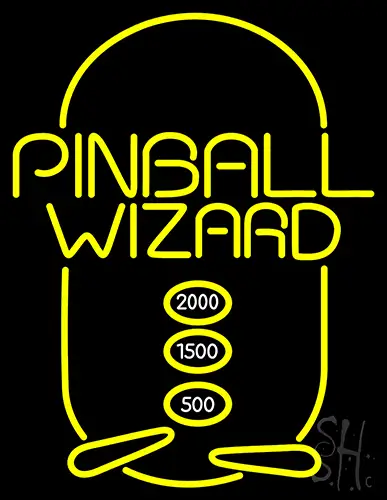 Pinball Wizard LED Neon Sign