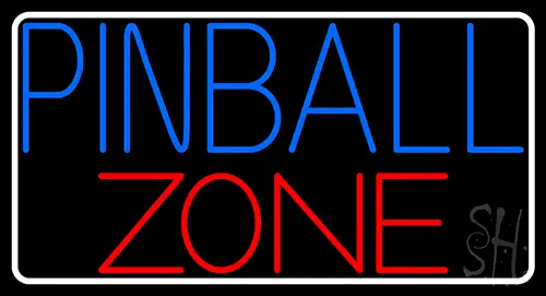 Pinball Zone 2 LED Neon Sign