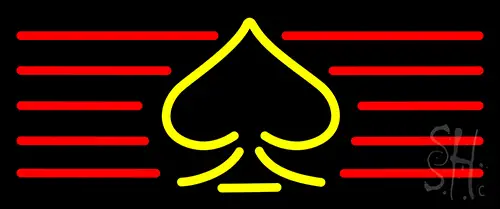 Poker Symbol 3 LED Neon Sign