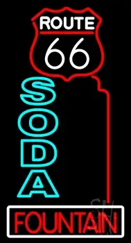 Double Stroke Soda Fountain LED Neon Sign