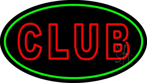 Block Club LED Neon Sign