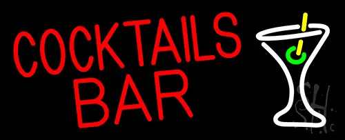 Cocktails Bar LED Neon Sign