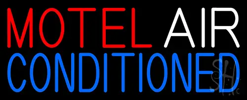Motel Air Conditioned LED Neon Sign