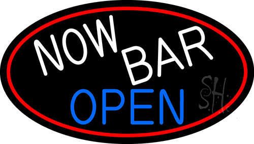 Now Bar Open LED Neon Sign