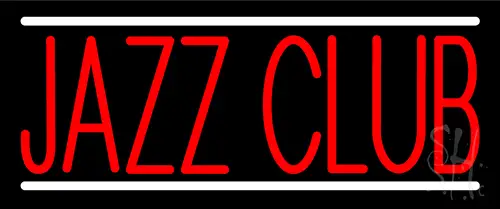 Red Jazz Club LED Neon Sign