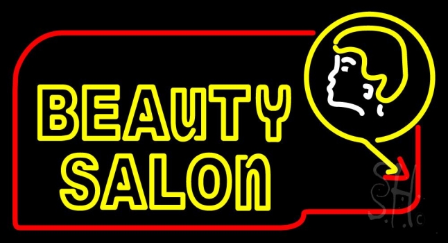 Double Stroke Beauty Salon LED Neon Sign