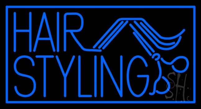 Hair Styling LED Neon Sign