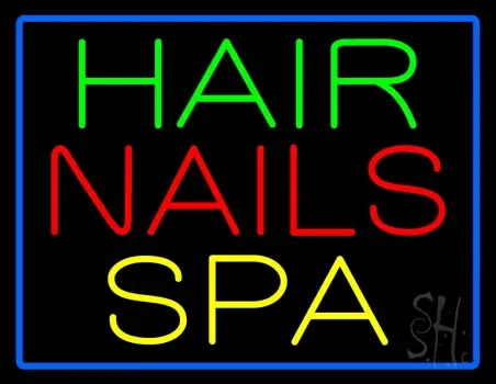 Hair Nails Spa LED Neon Sign