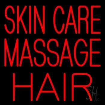 Skin Care Massage Hair LED Neon Sign
