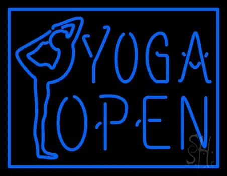 Yoga Open LED Neon Sign
