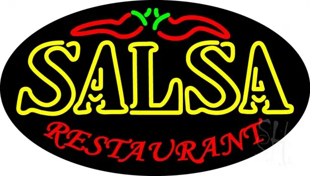 Salsa Restaurant LED Neon Sign