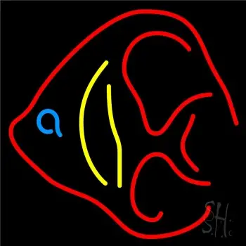 Fish Logo Seafood LED Neon Sign