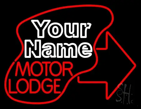 Custom Motor Lodge LED Neon Sign