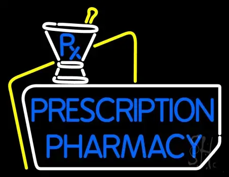 Prescription Pharmacy LED Neon Sign