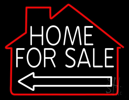 Home For Sale LED Neon Sign