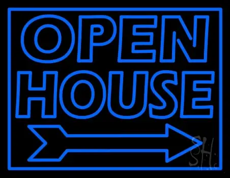 Open House Real Estate Decor LED Neon Sign
