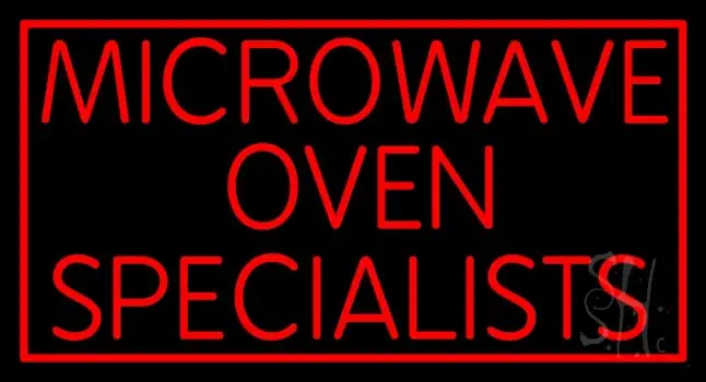 Microwave Ovan Specialist LED Neon Sign