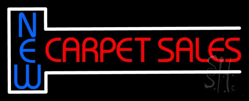 New Carpet Sale 2 LED Neon Sign