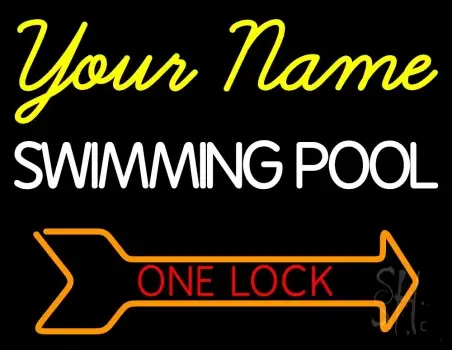 Custom Swimming Pool LED Neon Sign