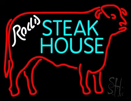 Steakhouse Logo LED Neon Sign
