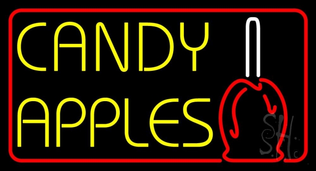 Candy Apples LED Neon Sign
